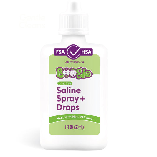 Boogie Natural Saline Spray and Drops, 1oz (Case of 32)