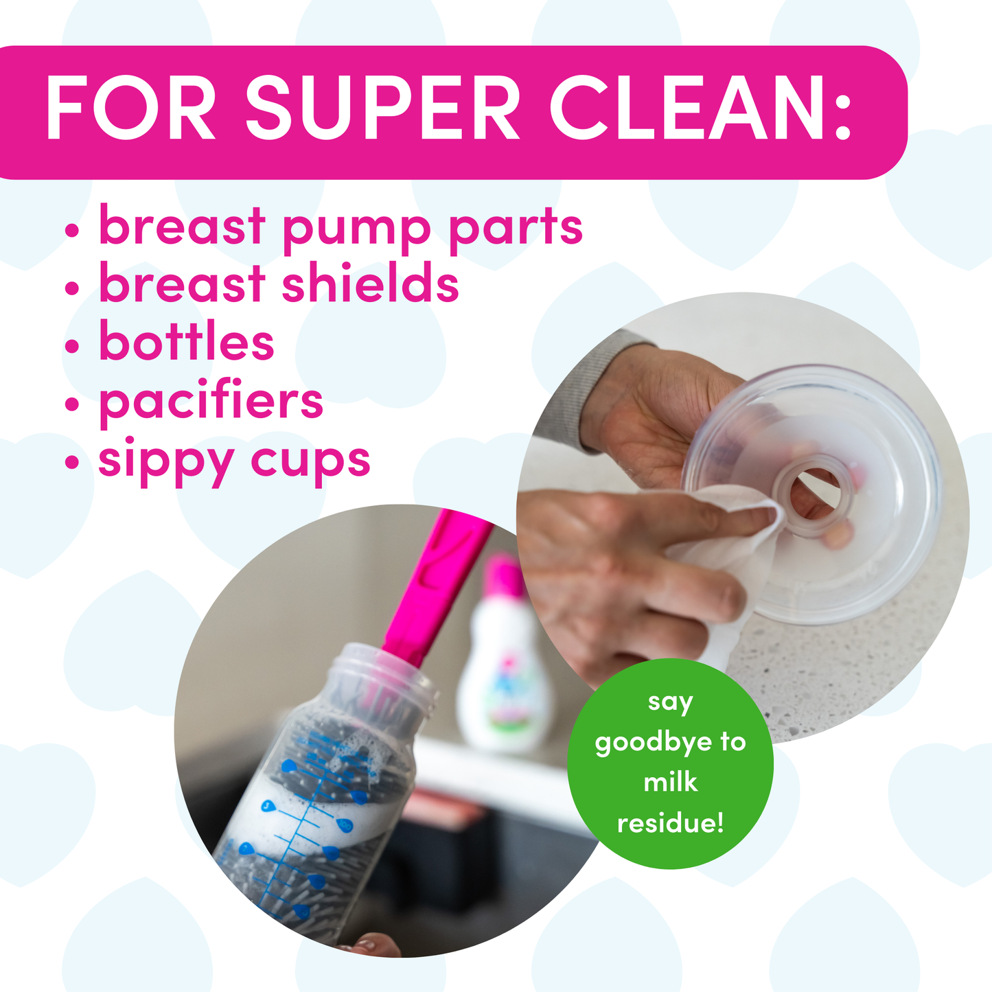 Dapple Breast Pump Cleaning Kit (Case of 8)