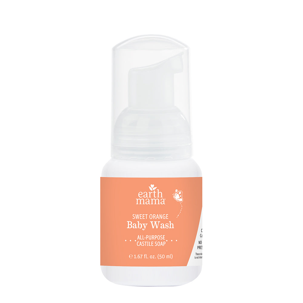 Sweet Orange Baby Wash travel size