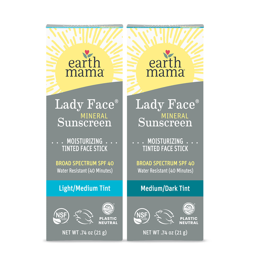 Lady Face® Mineral Sunscreen Face Stick SPF 40