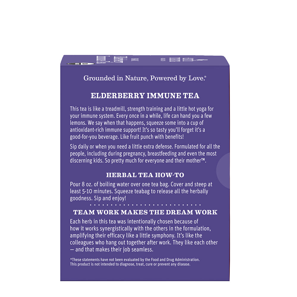 Organic Elderberry Immune Tea