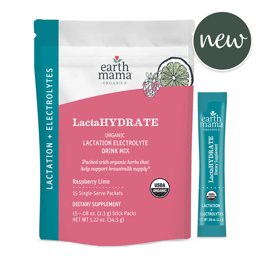 LactaHYDRATE Organic Lactation Electrolyte Drink Mix