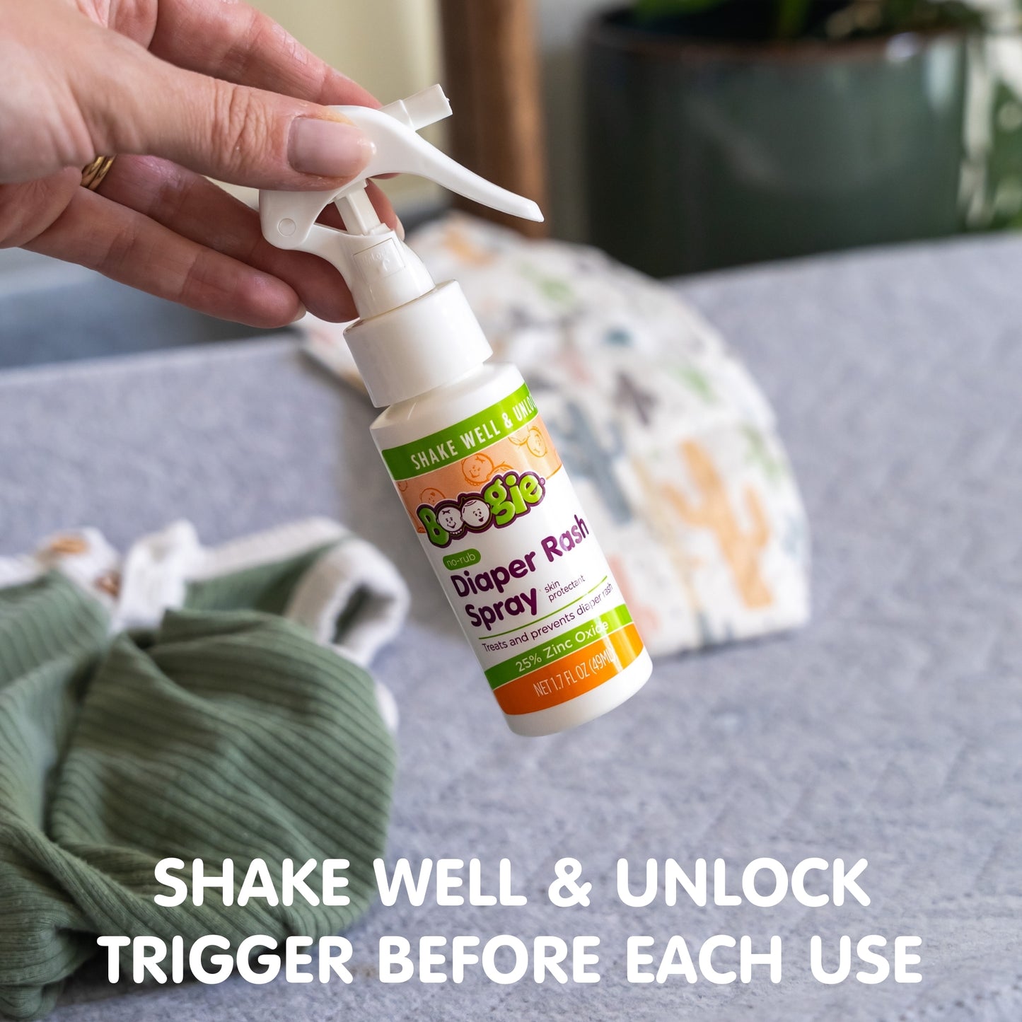 Boogie Diaper Rash Spray 1.7 oz. (Case of 12)