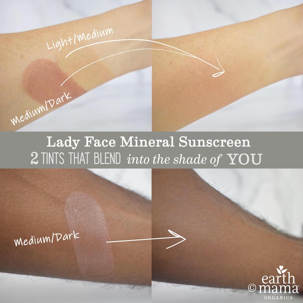 Lady Face® Mineral Sunscreen Face Stick SPF 40